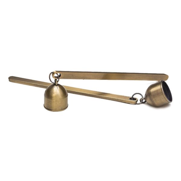 Antique Brass Bell Snuffer