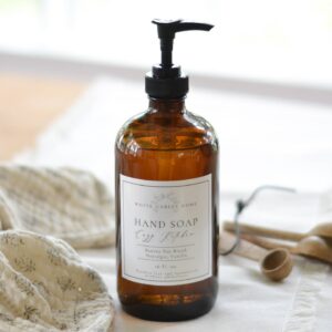 faire_b5_05 Cozy Kitchen Hand Soap in Glass Jar | Made in USA