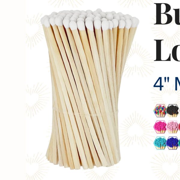 4 inch  Matches - Sets of 500s Bulk / Loose / Raw